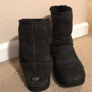 UGG Classic Short Black Boots